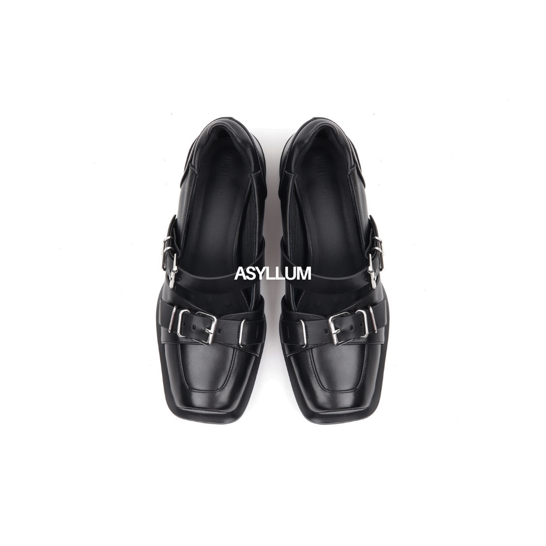 Mila Double Harness Loafers