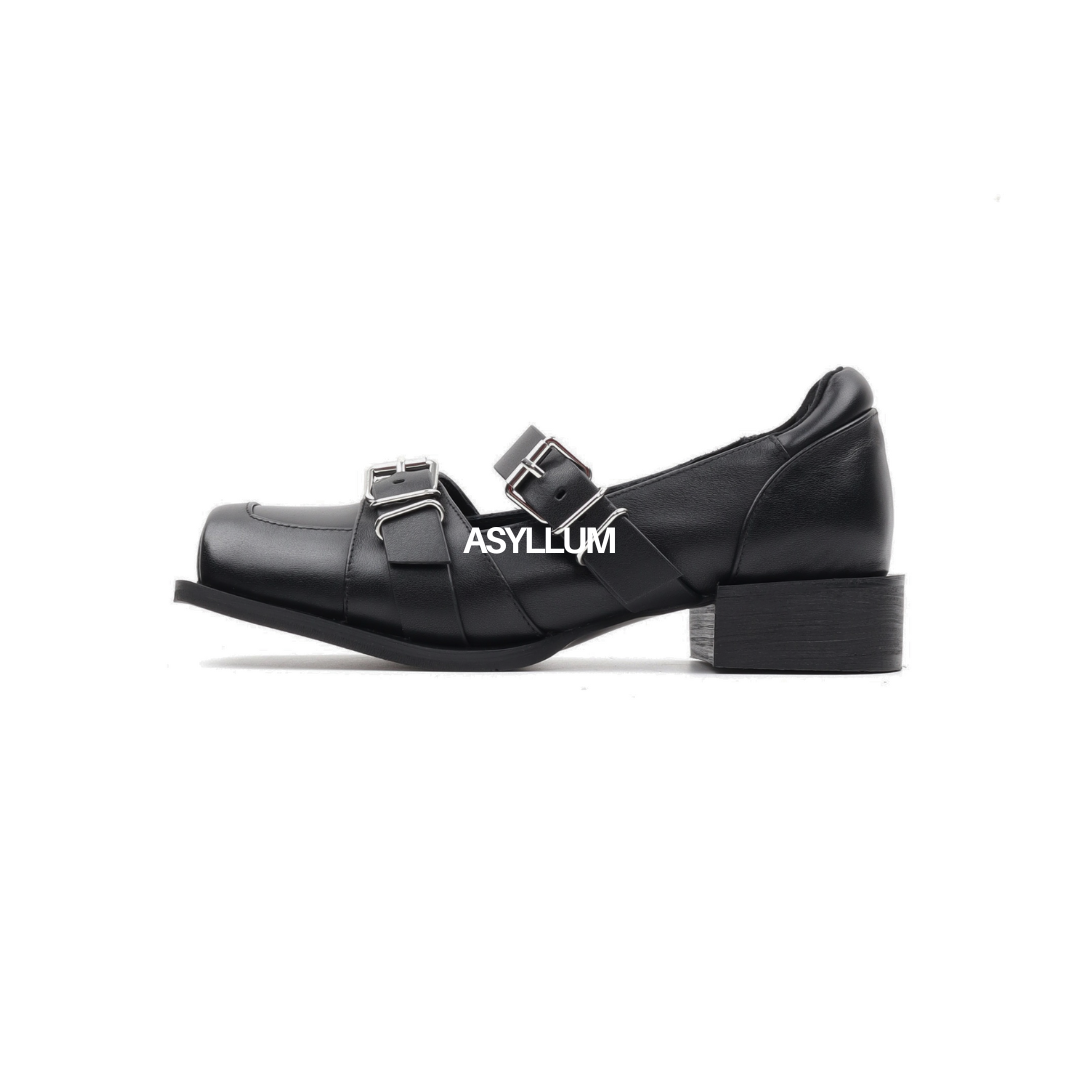 Mila Double Harness Loafers
