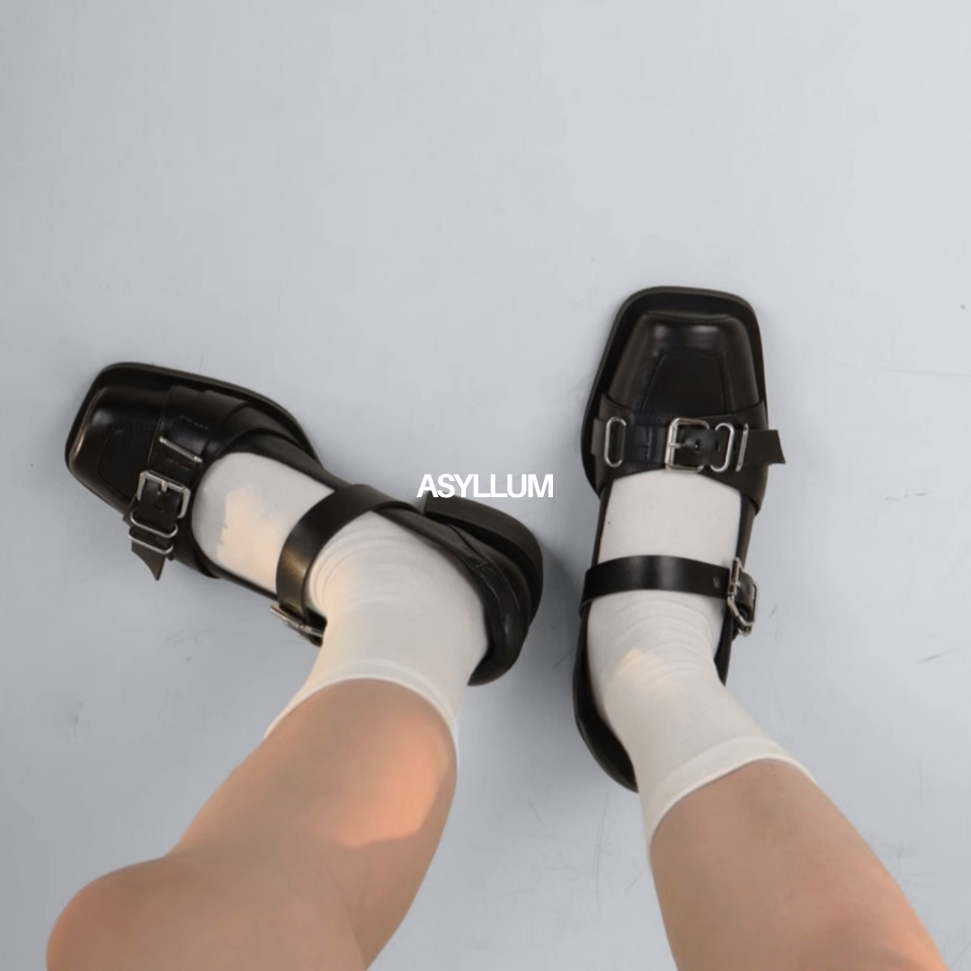 Mila Double Harness Loafers