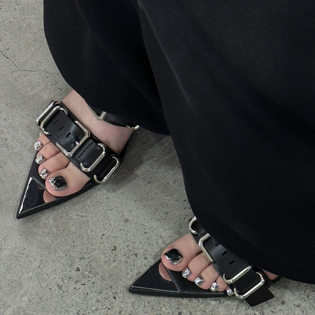 Zora Wedge Mules