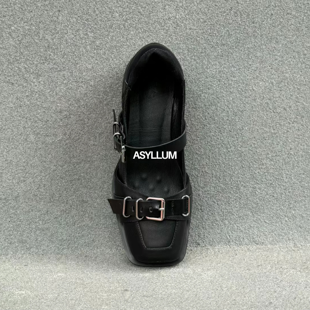 Mila Double Harness Loafers
