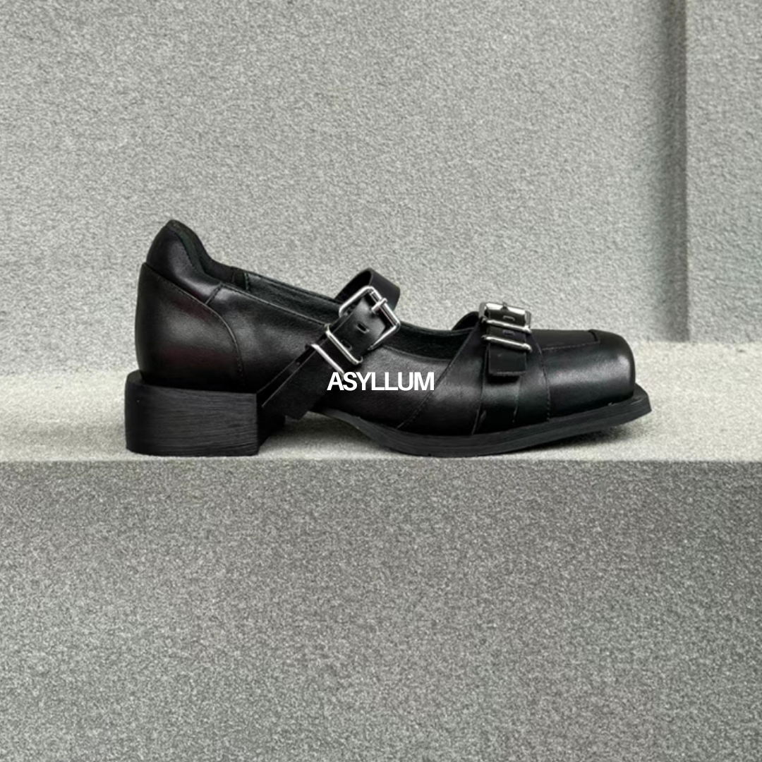 Mila Double Harness Loafers