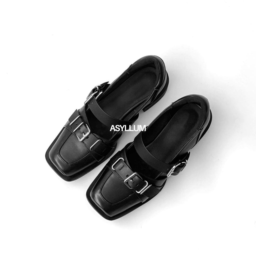 Mila Double Harness Loafers