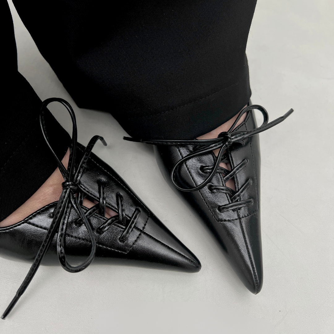 Selene Lace Heels