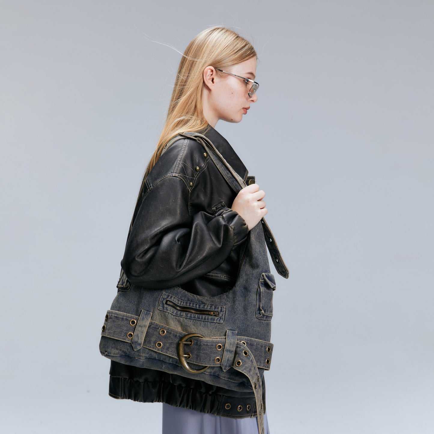 Brittany Crossbody Hobo Bag