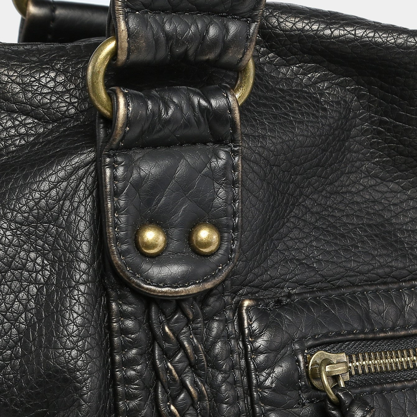 Dakota XL Tote Bag in Vintage Black