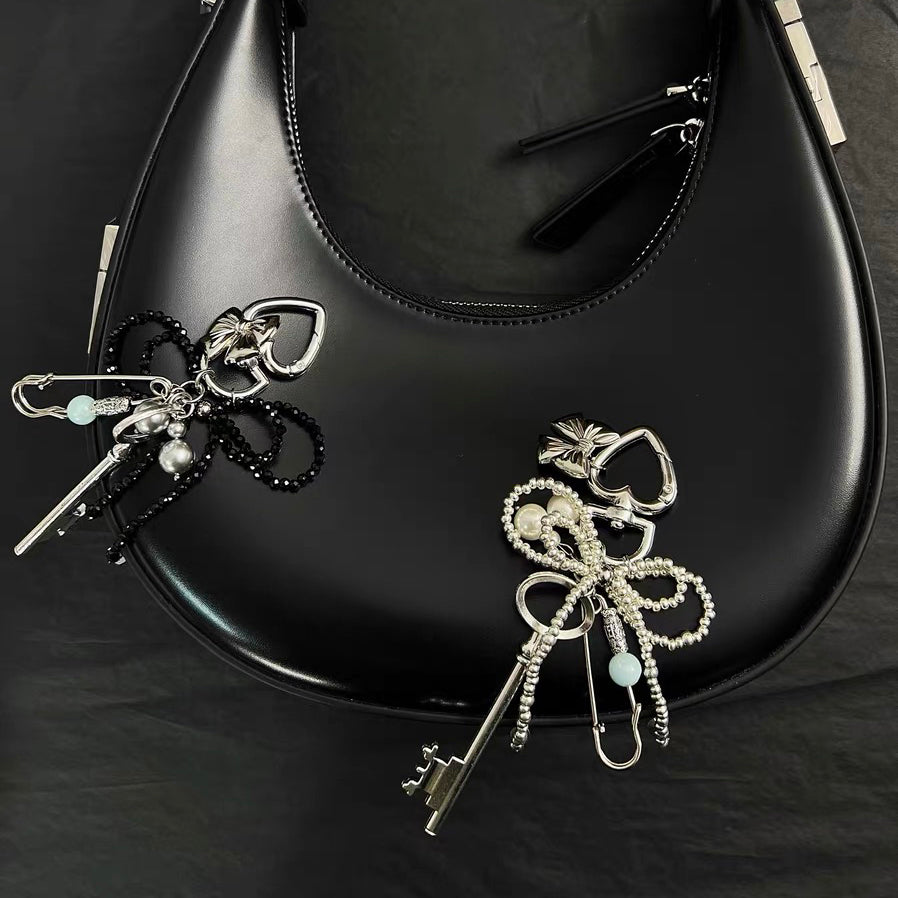 Isabella Key Bow Bag Charm