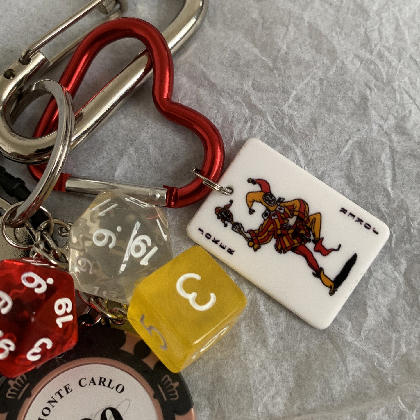 Harley Roll of Luck Bag Charm