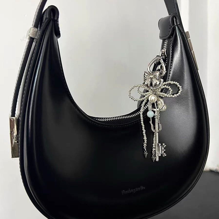 Isabella Key Bow Bag Charm