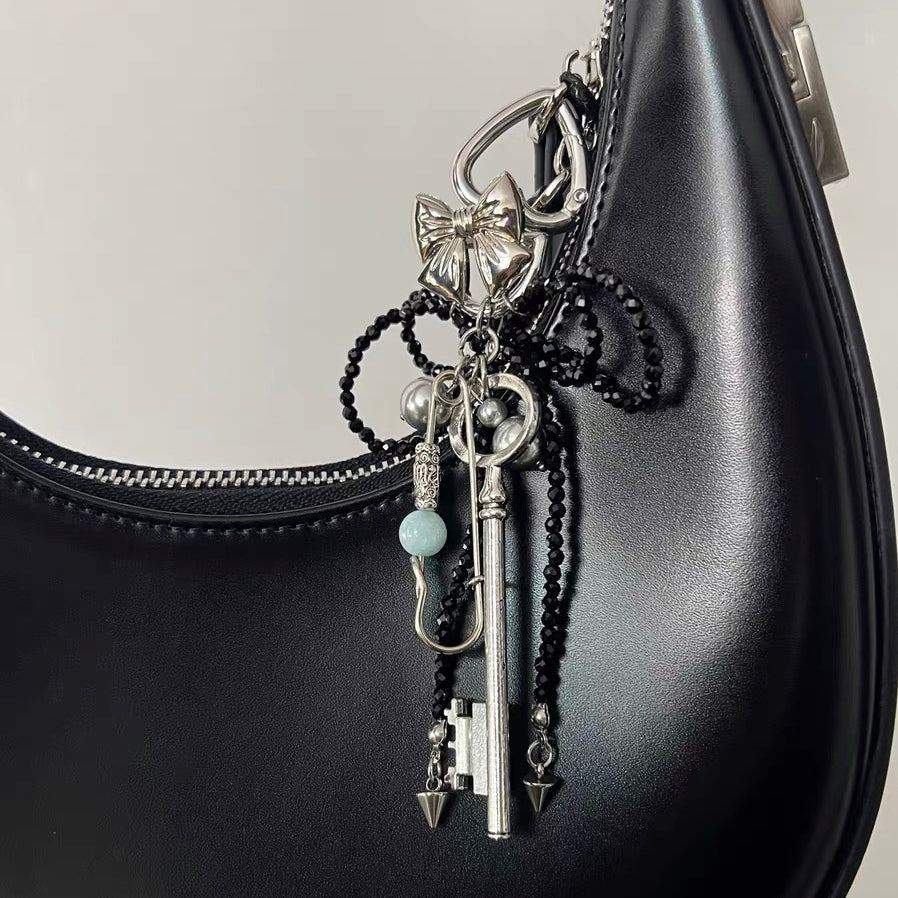 Isabella Key Bow Bag Charm