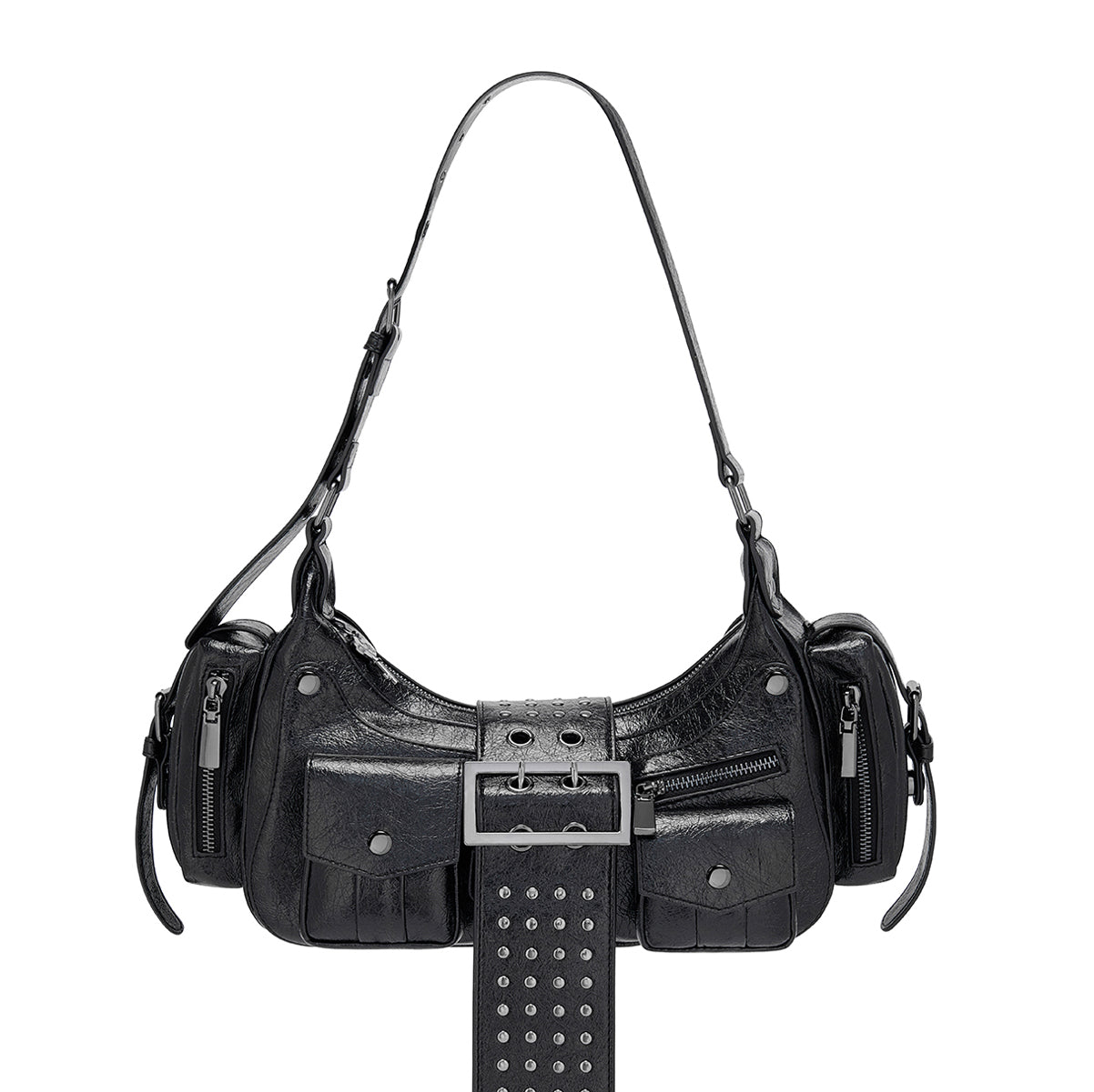 Delilah Studded Shoulder Bag
