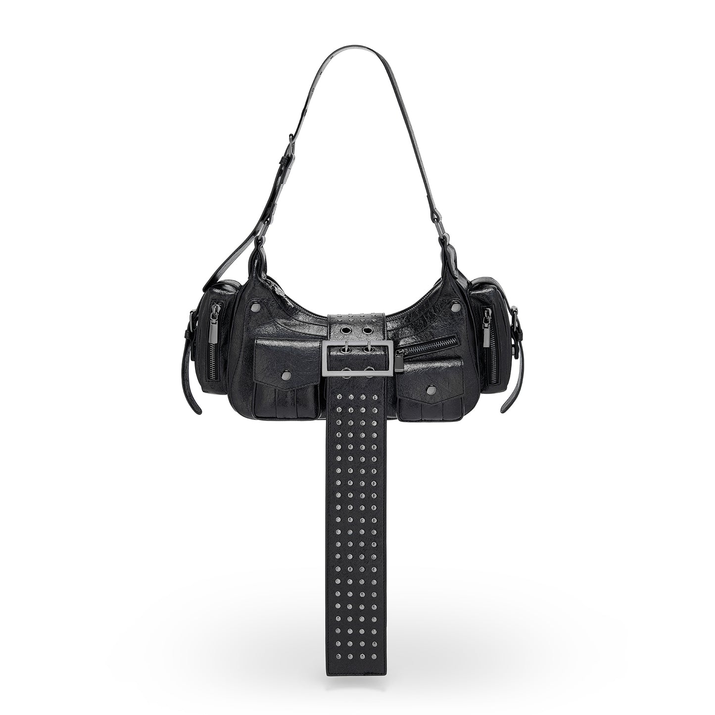 Delilah Studded Shoulder Bag