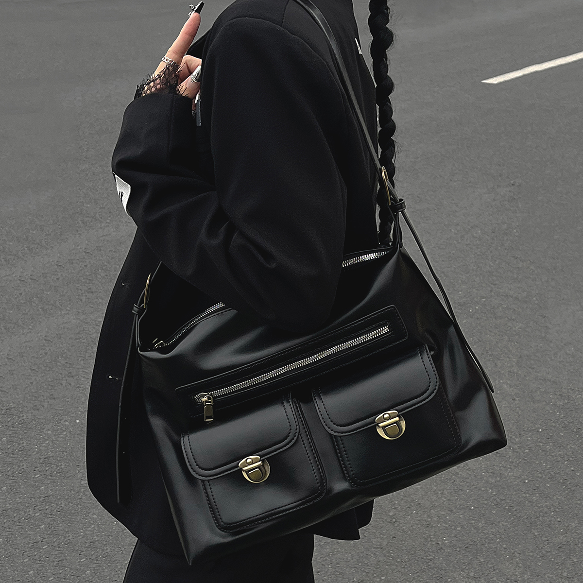 Colette Twin Lock Tote