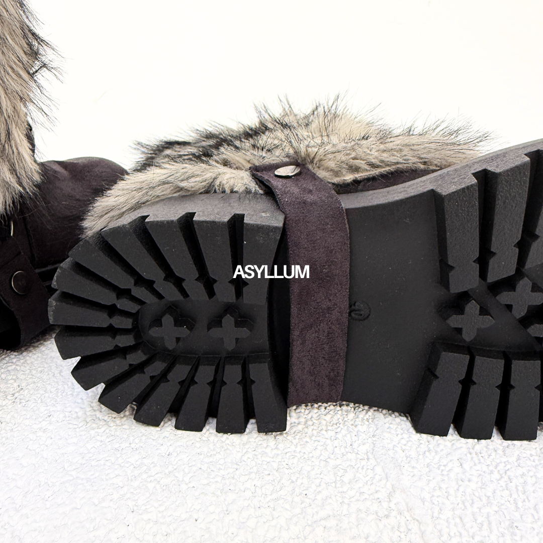 Aria 2-Way Fur Cuff Boots-3