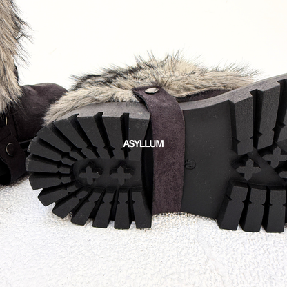 Aria 2-Way Fur Cuff Boots
