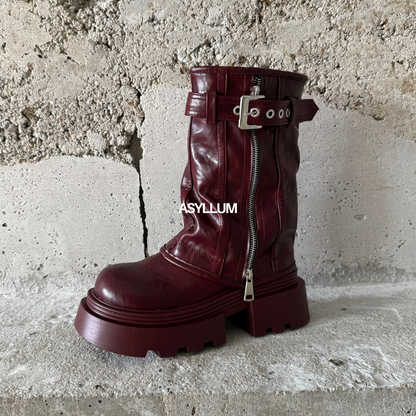 Ruby Fold Over Platform Boots