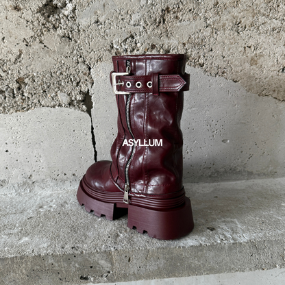 Ruby Fold Over Platform Boots