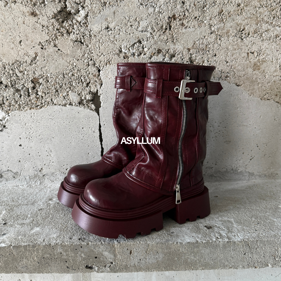 Ruby Fold Over Platform Boots-12