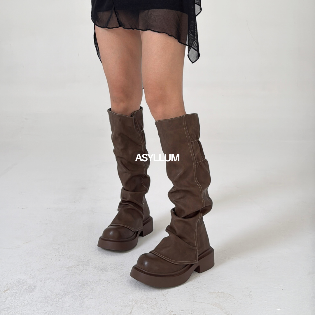 Knee high soft boots on sale