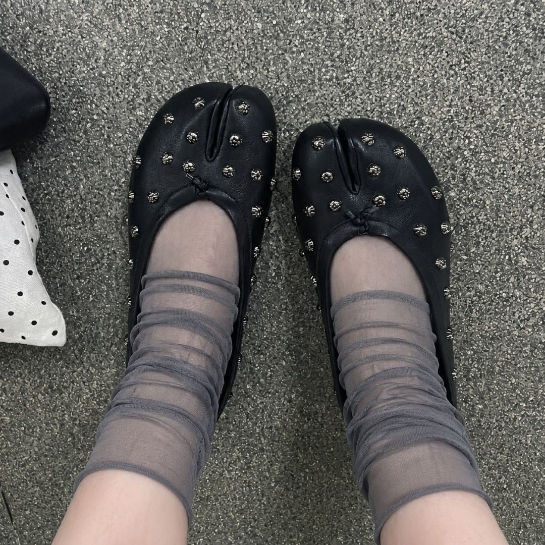 Serena Hardware Tabi Flats-9