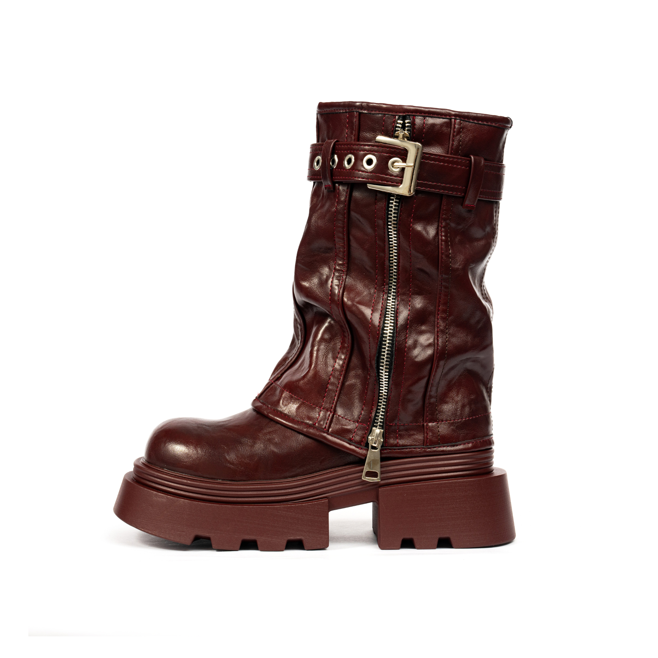 Ruby Fold Over Platform Boots