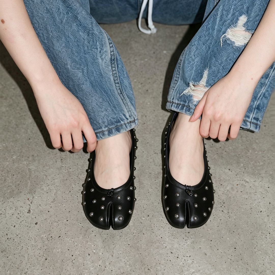Serena Hardware Tabi Flats-3