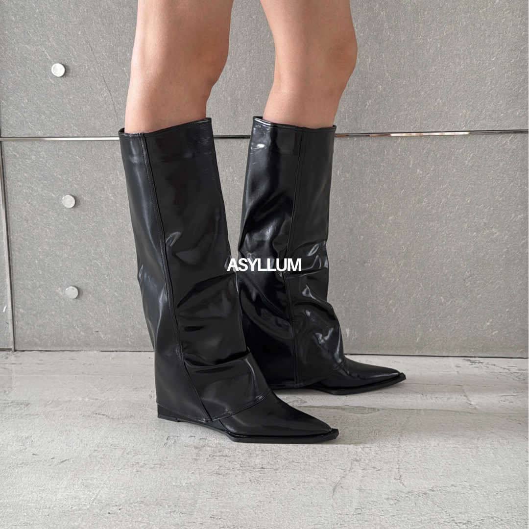 Vera Knee High Slouch Boots-5