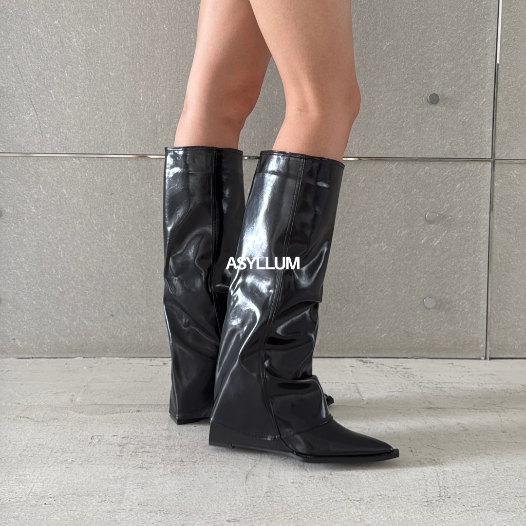 Vera Knee High Slouch Boots-4