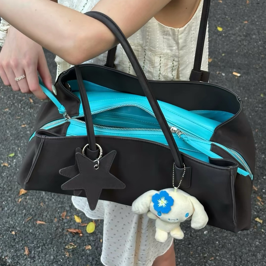 Claudia Two-Tone Shoulder Bag-7
