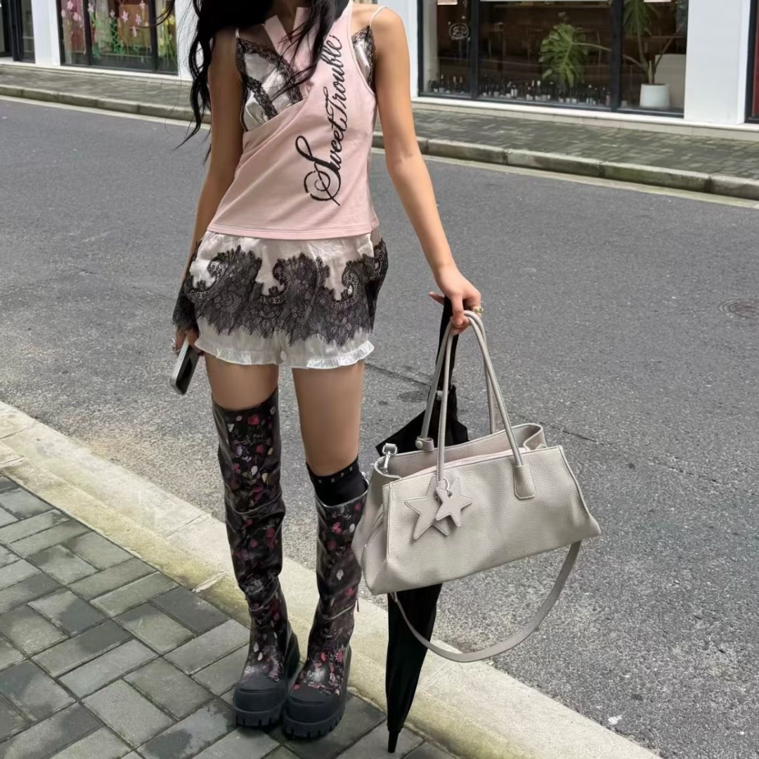 Claudia Two-Tone Shoulder Bag-4