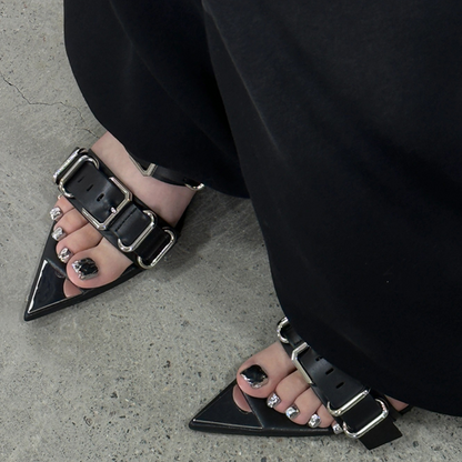 Zora Wedge Mules