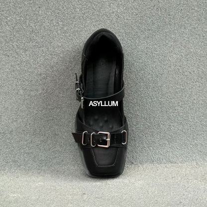 Mila Double Harness Loafers