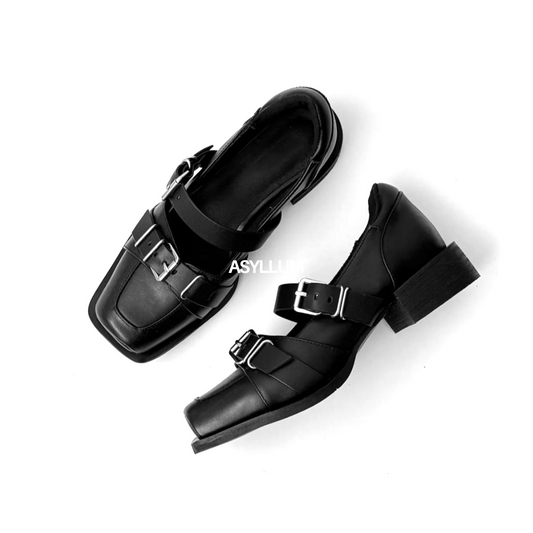 Mila Double Harness Loafers