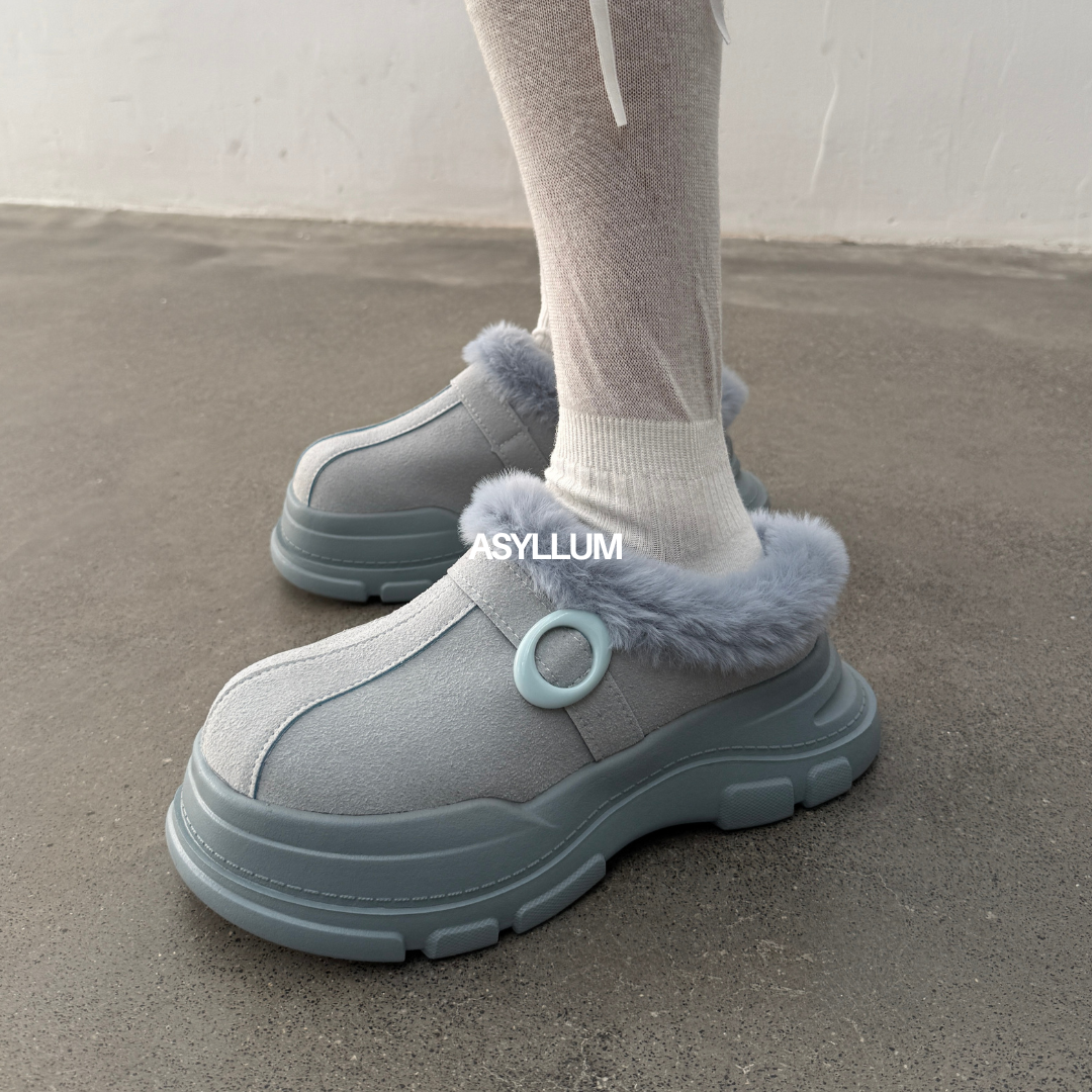 Skyla Furry Mule-3