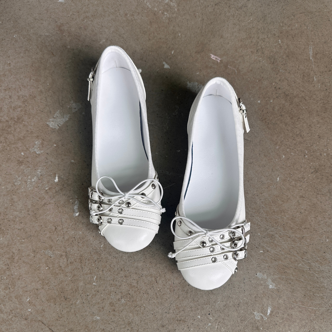 Nicolette Corset Ballet Flats-5