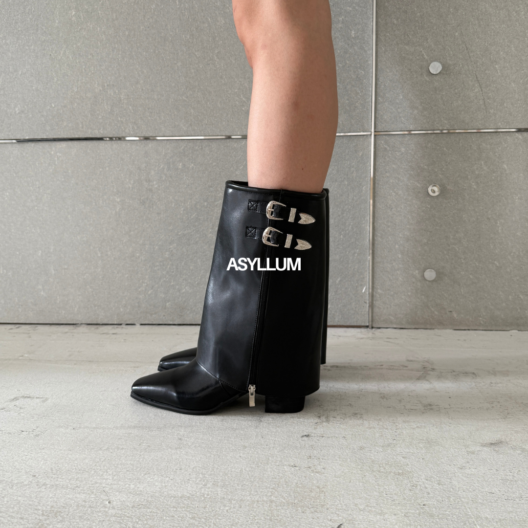 Selene Western Fold Over Boots-3