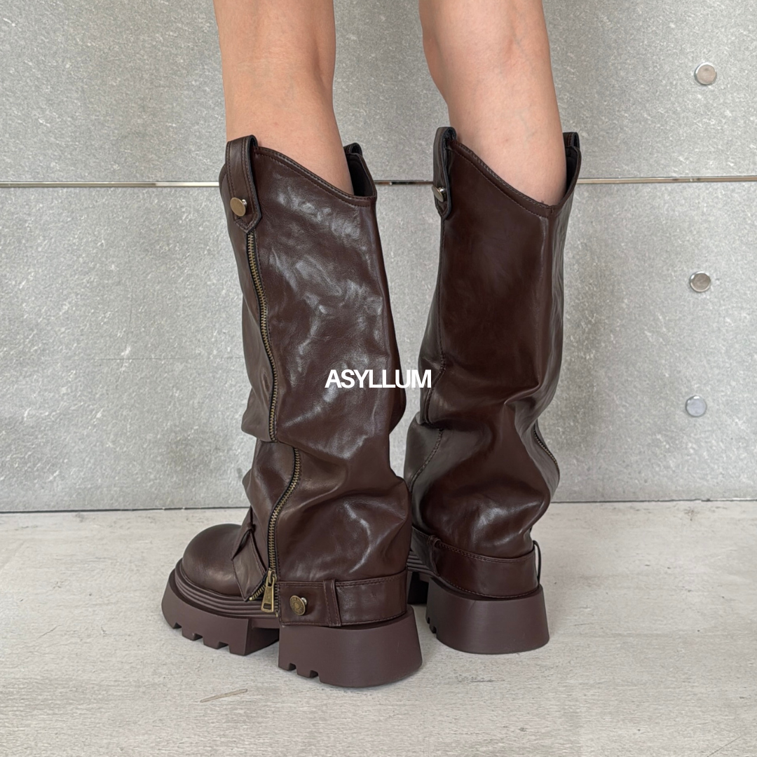 Kaia Knee High Slouch Boots