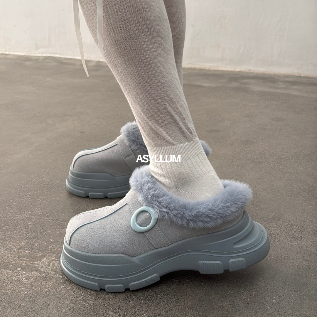 Skyla Furry Mule-8