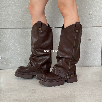 Kaia Knee High Slouch Boots