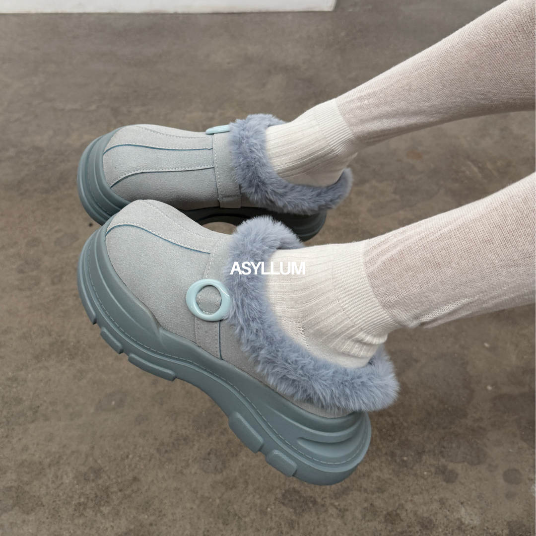 Skyla Furry Mule-5