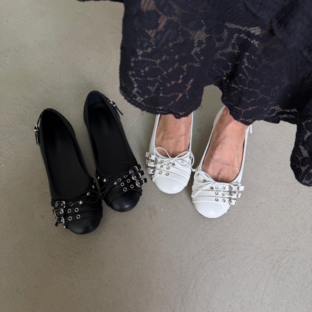 Nicolette Corset Ballet Flats-8