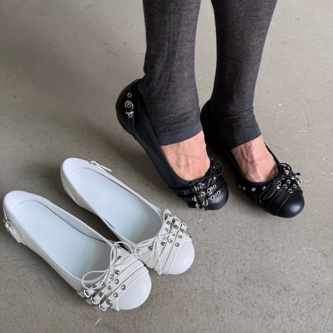 Nicolette Corset Ballet Flats-10