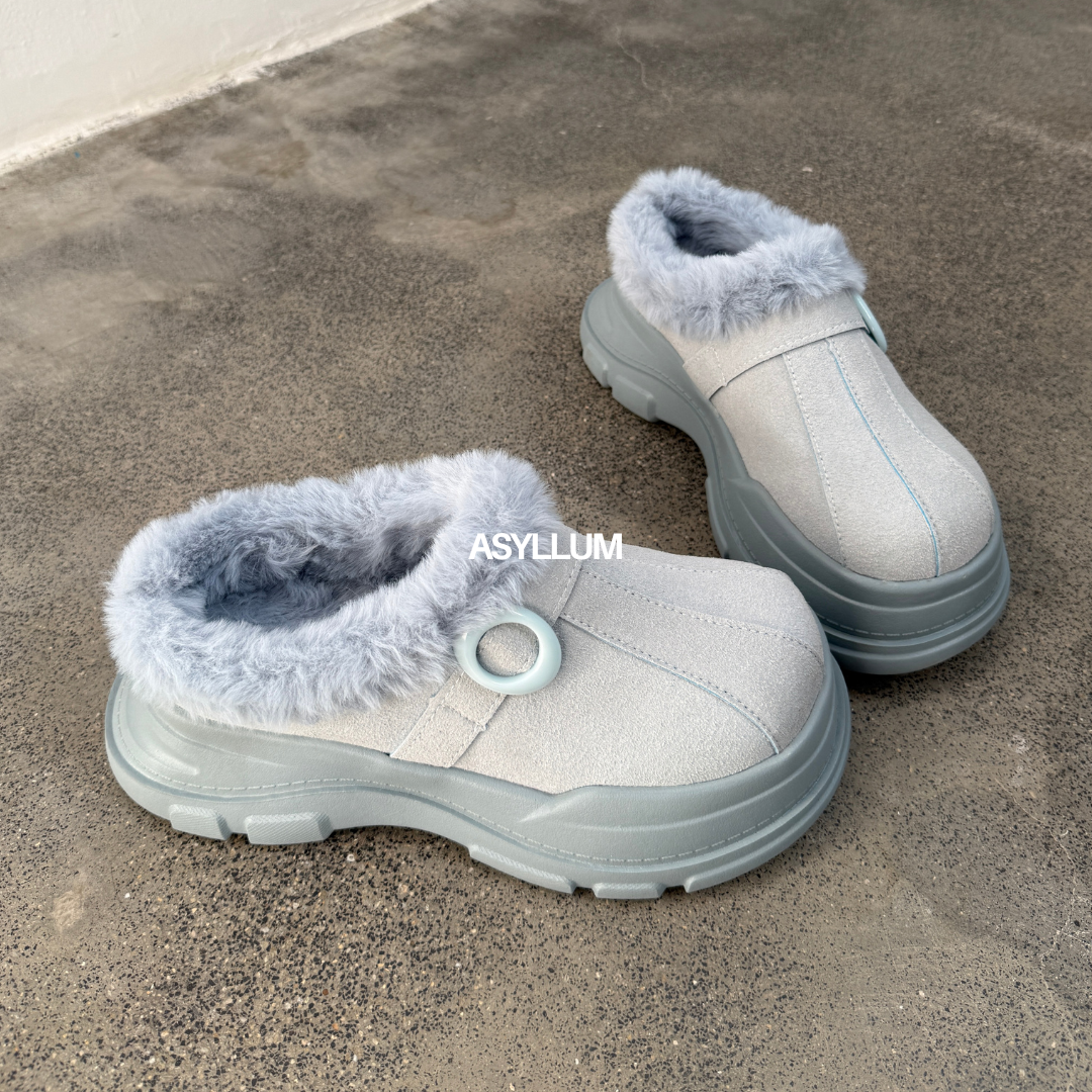 Skyla Furry Mule-15