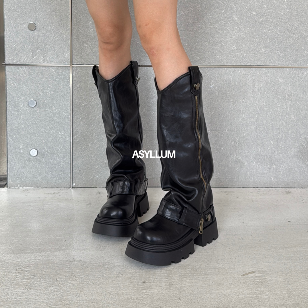 Kaia Knee High Slouch Boots