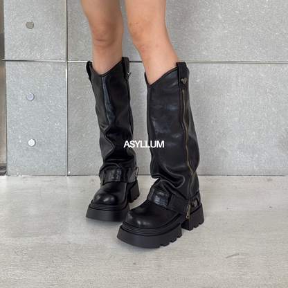 Kaia Knee High Slouch Boots