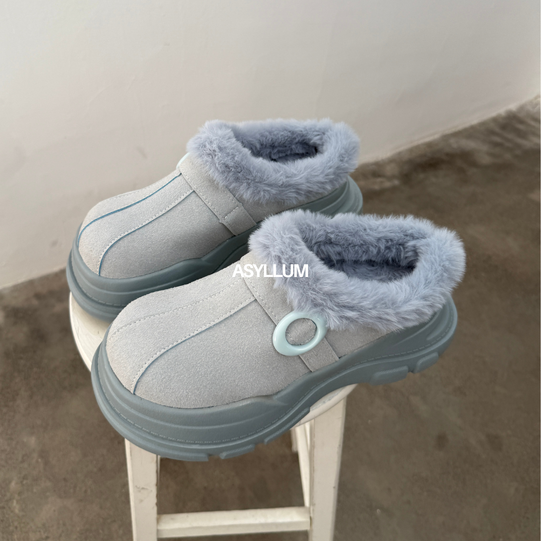 Skyla Furry Mule-13