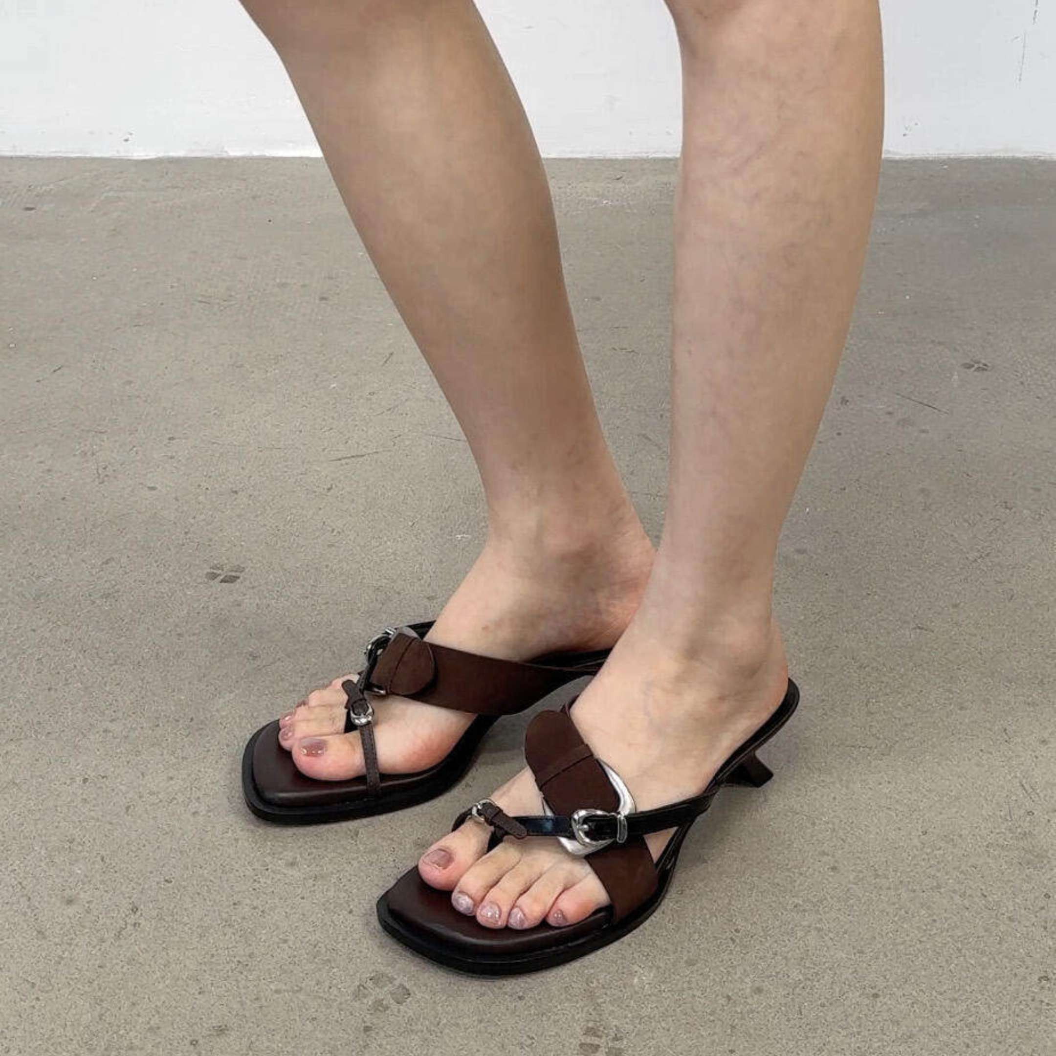 Cleo Buckled Sandals-7
