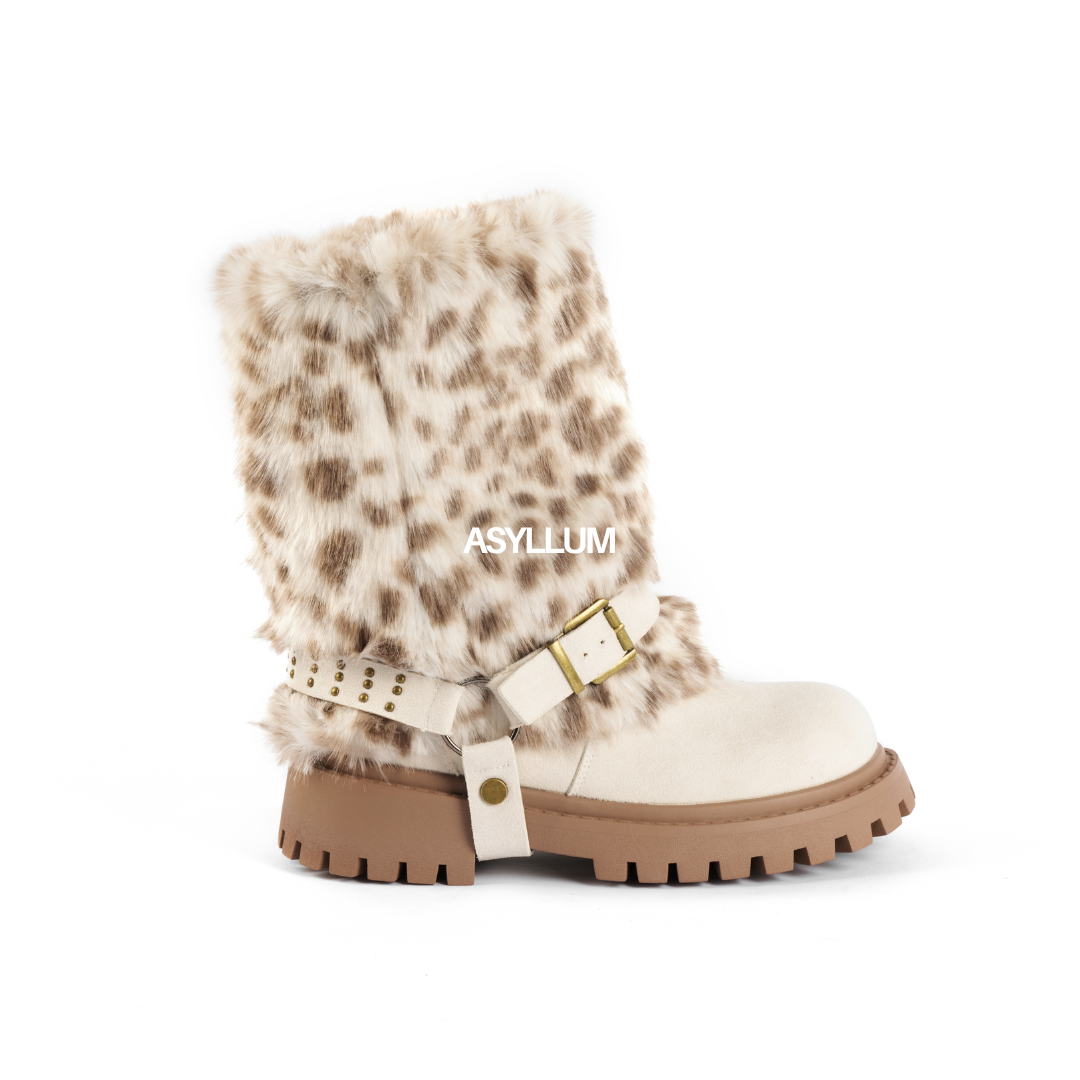 Aria 2-Way Fur Cuff Boots-1