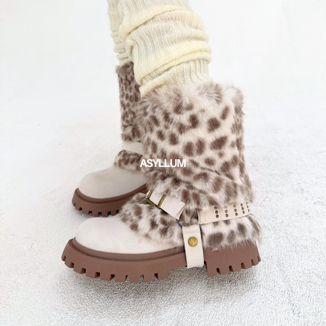 Aria 2-Way Fur Cuff Boots-20