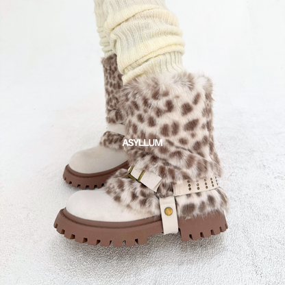 Aria 2-Way Fur Cuff Boots